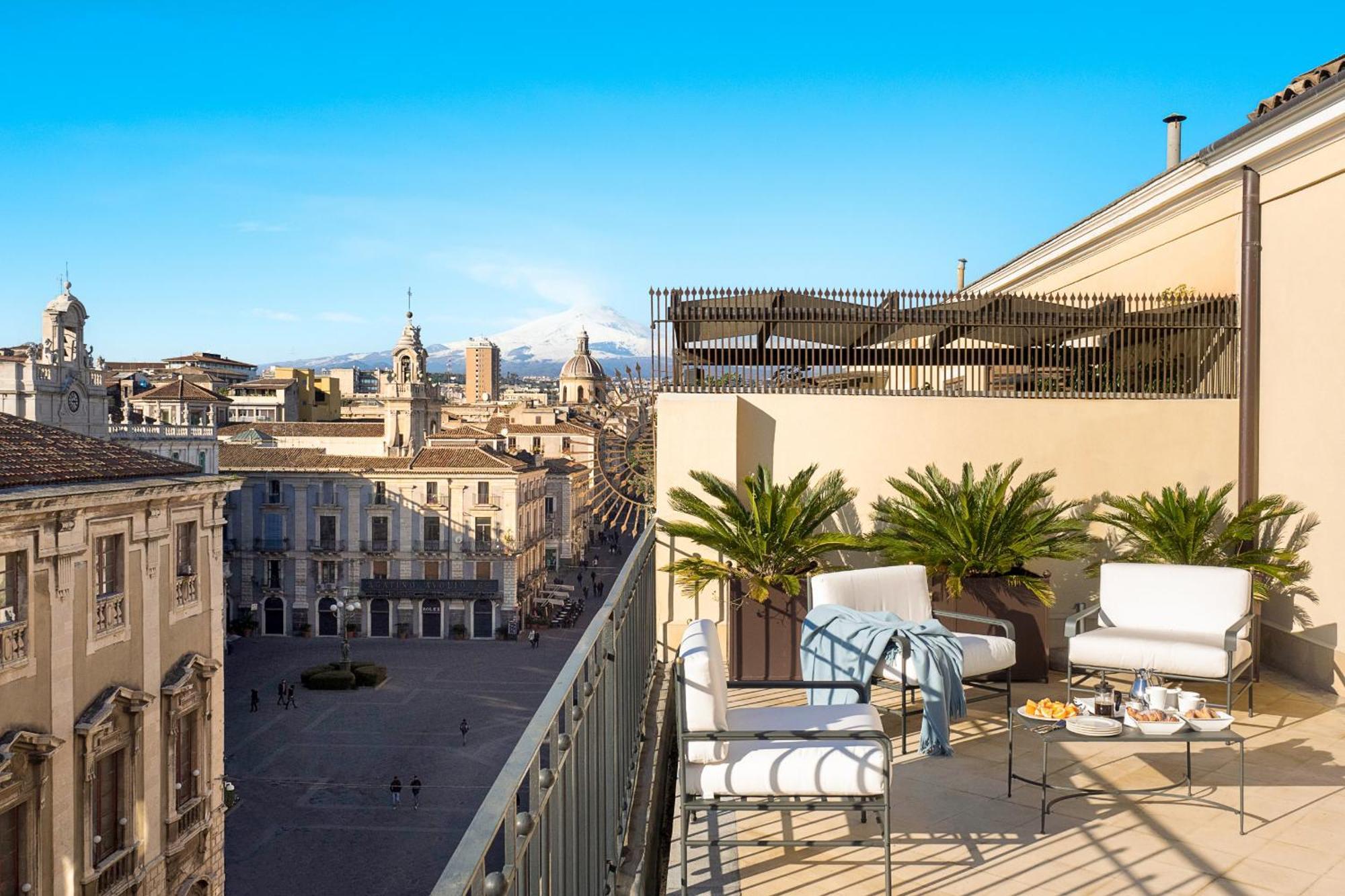Appartamento Penthouse Duomo Aeroporto di Catania Fontana Rossa Esterno foto
