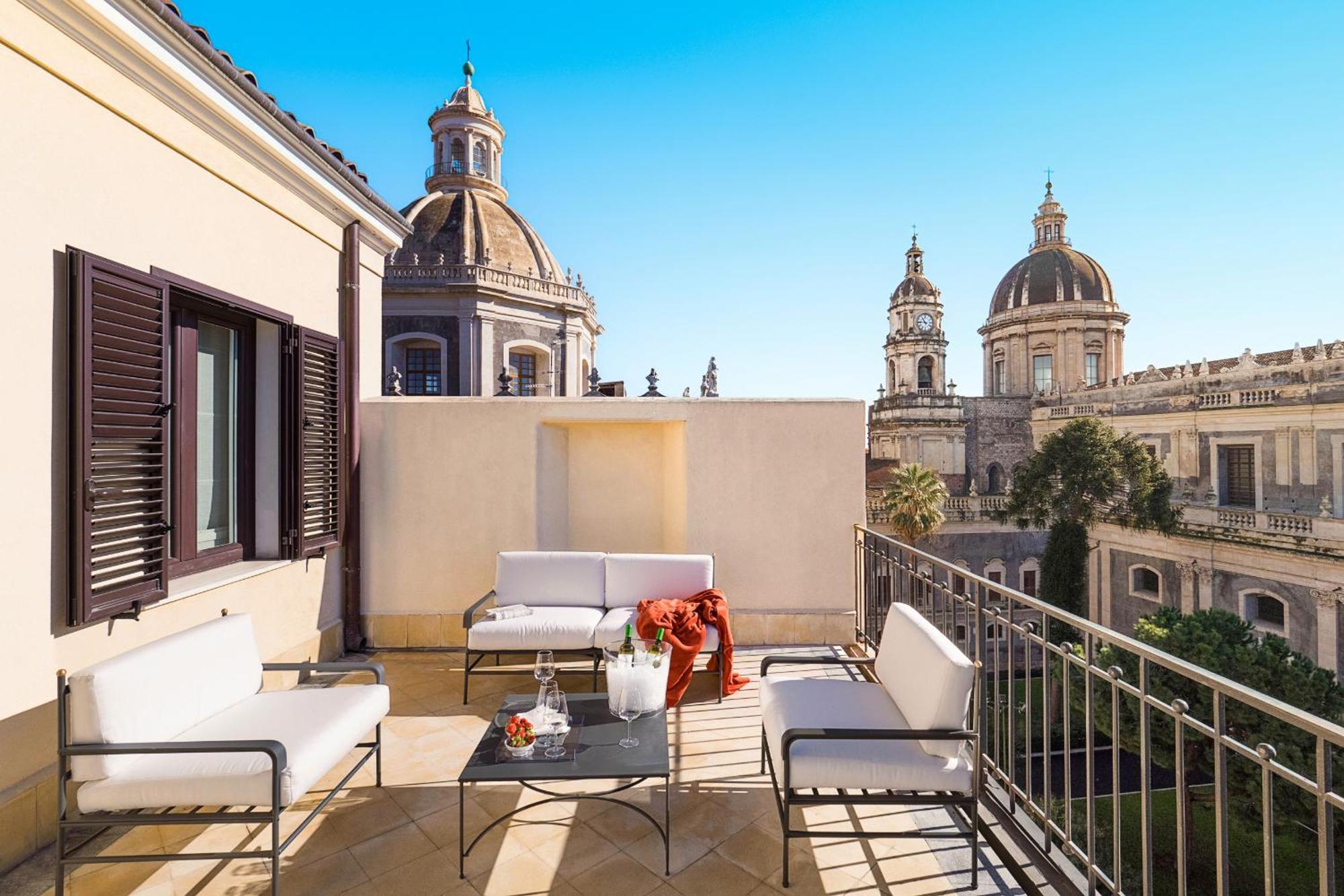 Appartamento Penthouse Duomo Aeroporto di Catania Fontana Rossa Esterno foto