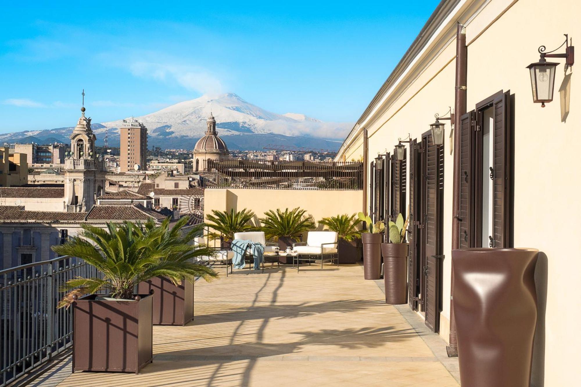 Appartamento Penthouse Duomo Aeroporto di Catania Fontana Rossa Esterno foto